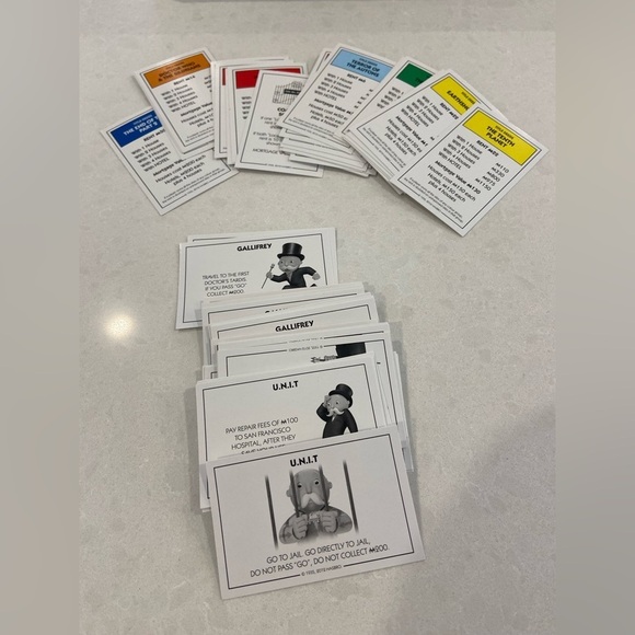 Doctor Who 50th Anniversary Collector's Edition Monopoly - Picture 8 of 14